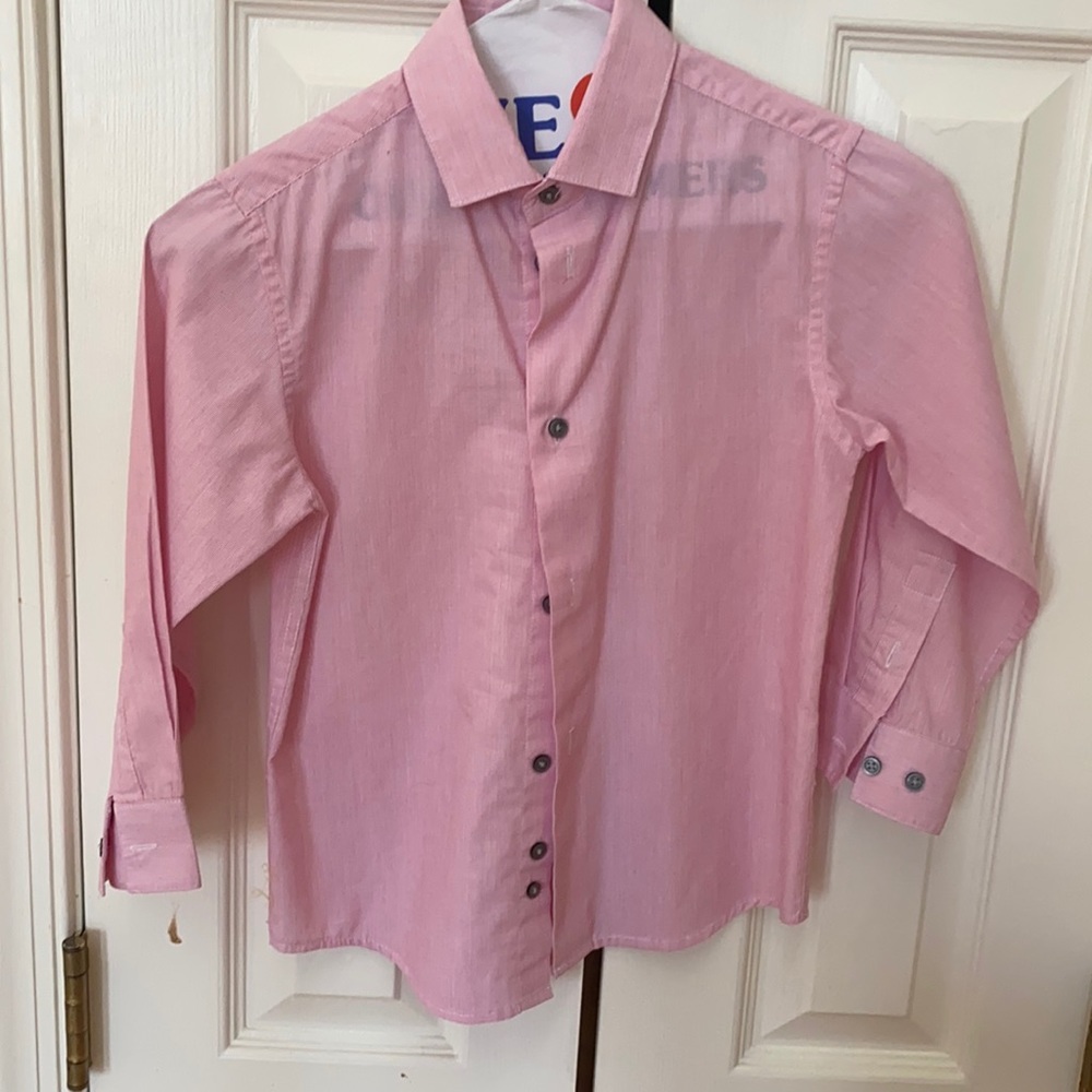 Boys Size 6 Slim, Calvin Klein Dress Shirt EUC